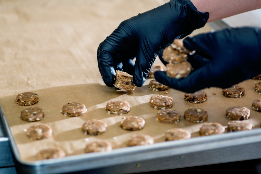 Extraction agent working with food product